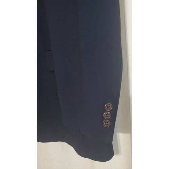 Men's Brooks Brothers 346 Navy Blazer 100% Wool Size 44 Large - Picture 2 of 10